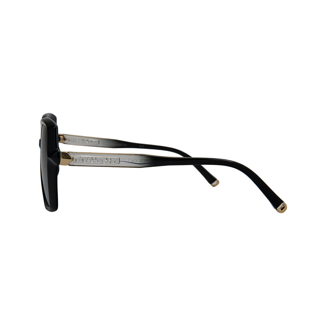 Helen Keller Black Tr 90 Square Sunglasses HKH8735P01R58 - Vision Express Optical Philippines