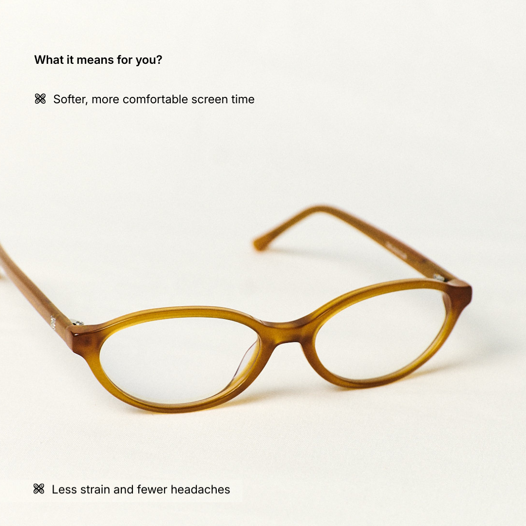Juju Club Mia in Honey Amber - Vision Express Optical Philippines