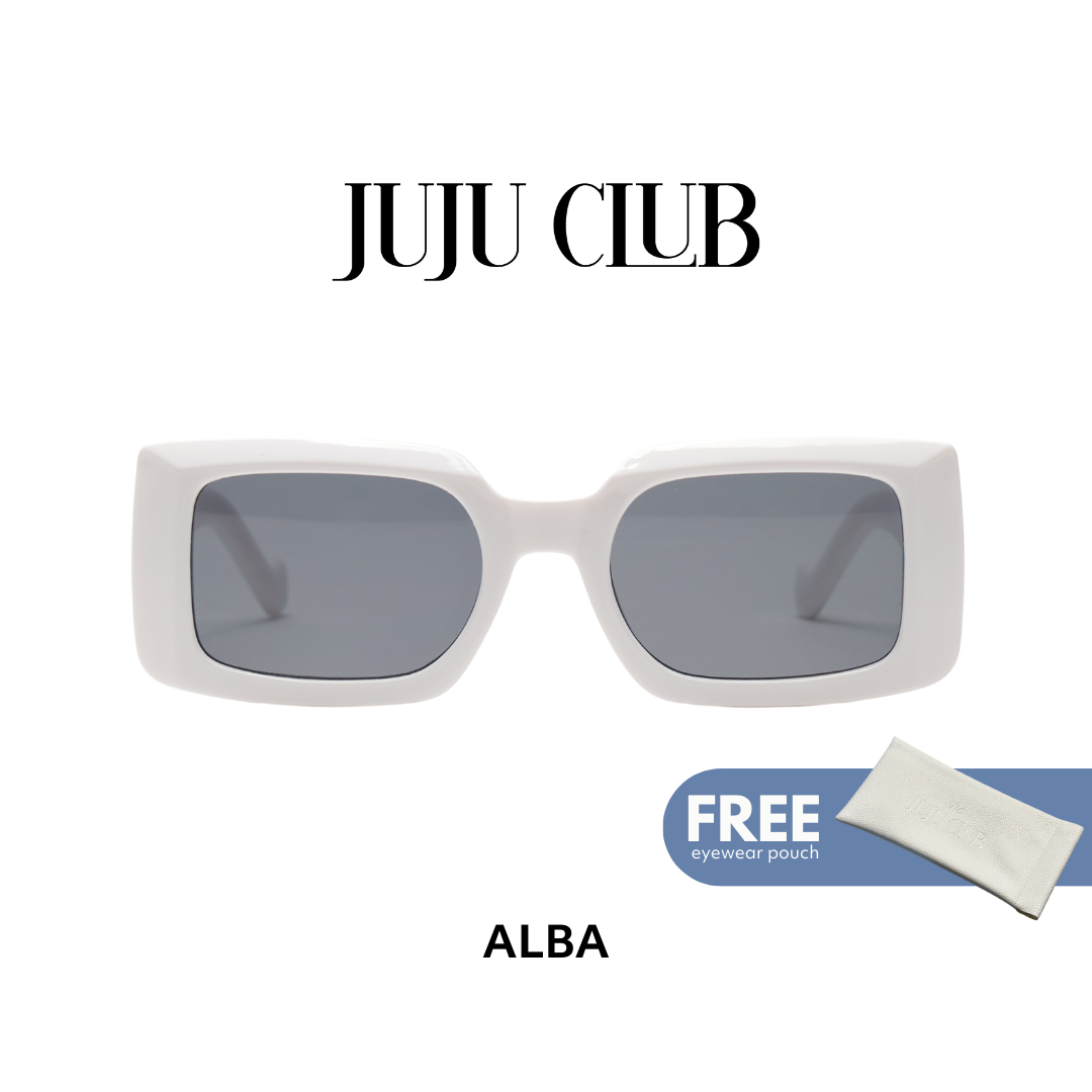 Juju Club Alba in White - Vision Express Optical Philippines