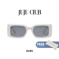 Juju Club Alba in White - Vision Express Optical Philippines