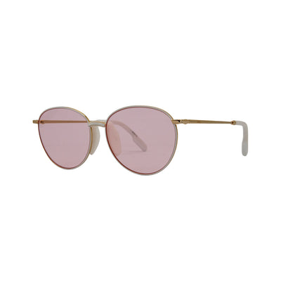 Kenzo Gold Metal Round Sunglasses KZ40011F/30Y - Vision Express Optical Philippines
