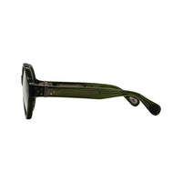 Linda Farrow Green Round Eyeglasses LFAD7C1253 - Vision Express Optical Philippines