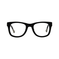 Linda Farrow Black Plastic Rectangle Eyeglasses LFKVA37C450
