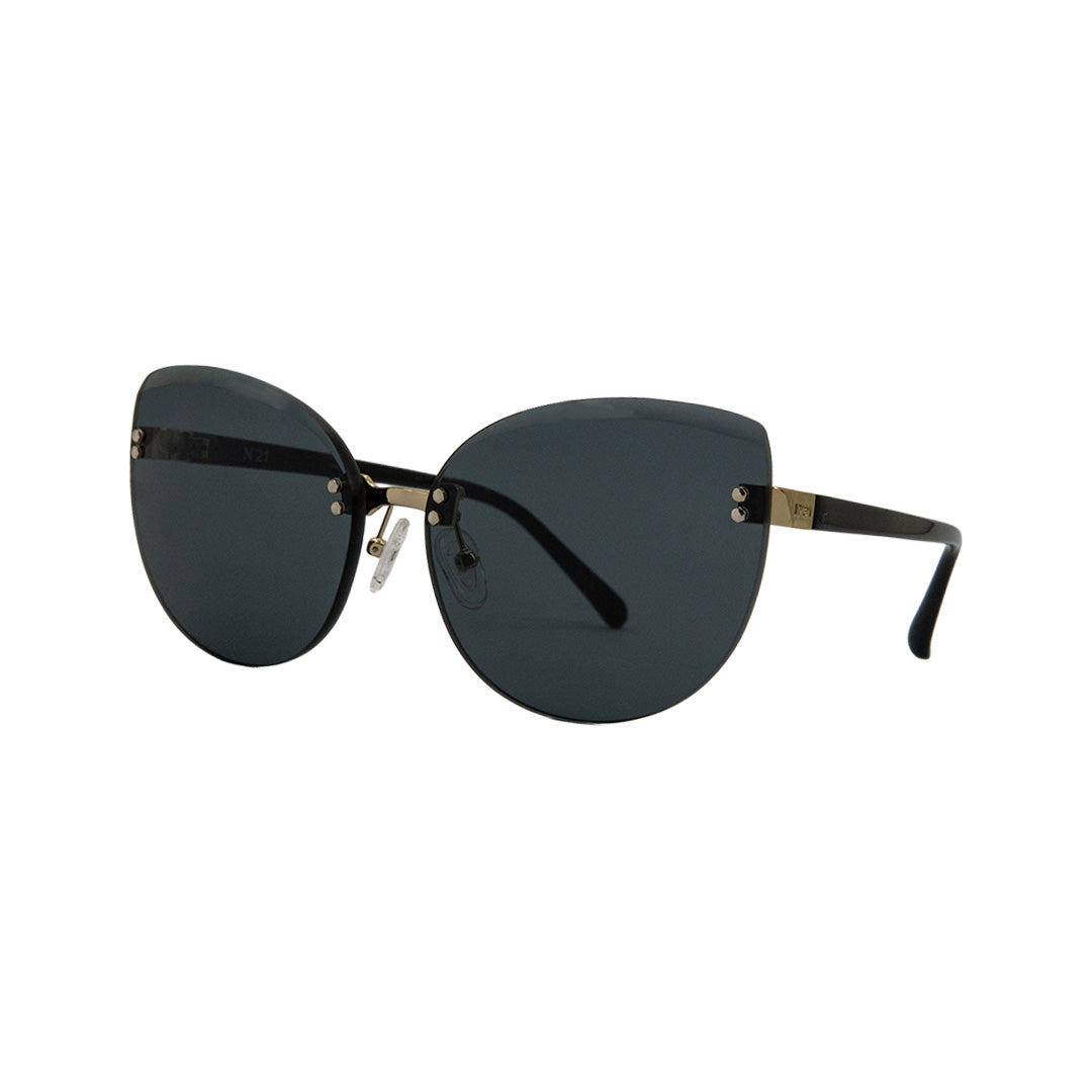 Linda Farrow Gold Metal Cat Eye Sunglasses LFL N21S15/C1/SUN - Vision Express Optical Philippines