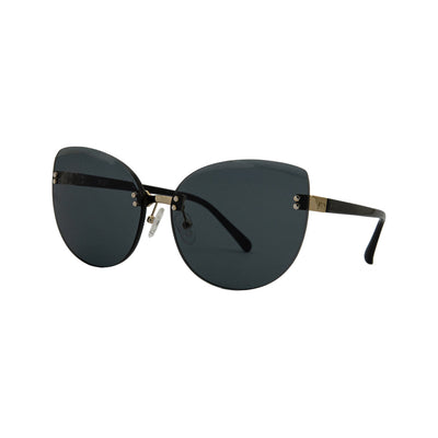 Linda Farrow Gold Metal Cat Eye Sunglasses LFL N21S15/C1/SUN - Vision Express Optical Philippines