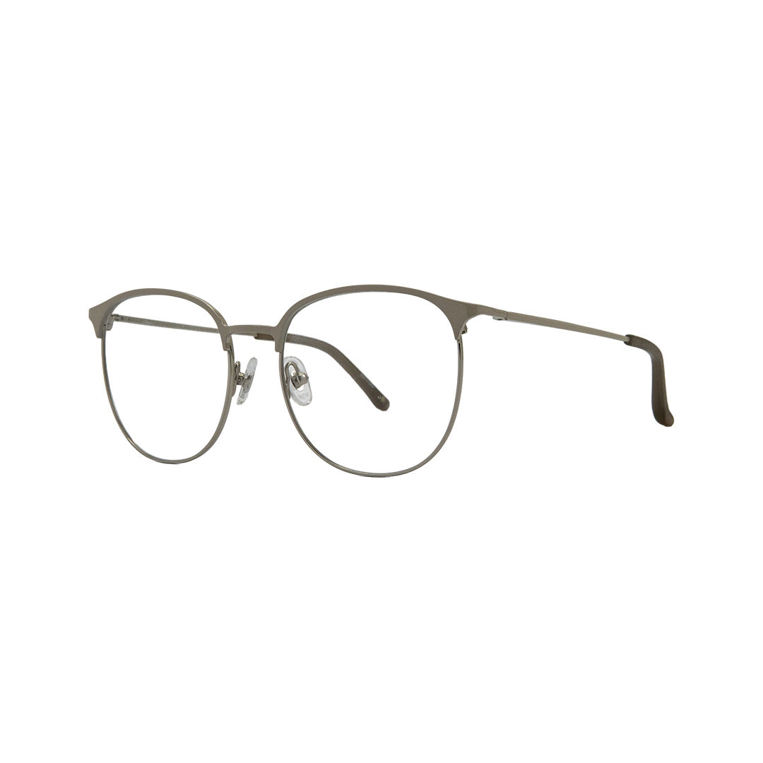 Linda Farrow Silver Metal Round Eyeglasses LFL PL62/C6/OPT - Vision Express Optical Philippines