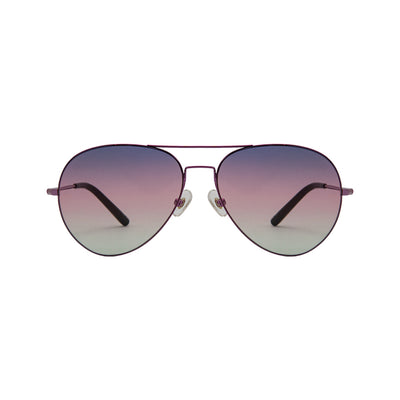 Linda Farrow Pink Metal Aviator Sunglasses LFL MW166/C4/SUN