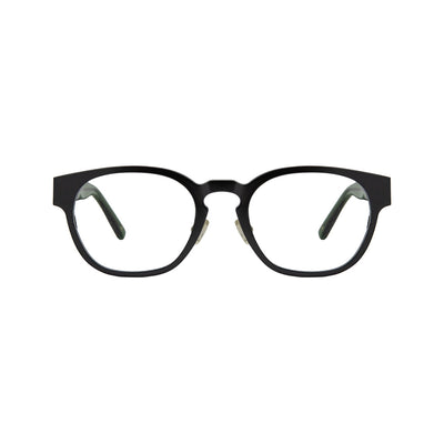 Linda Farrow Grey Plastic Round Eyeglasses LFL PL60/C1/OPT