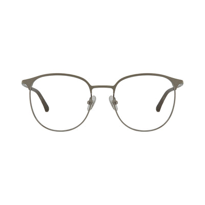 Linda Farrow Silver Metal Round Eyeglasses LFL PL62/C6/OPT