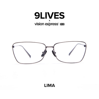 9Lives x Vision Express Lima in Gunmetal LIMAGUNMTL62