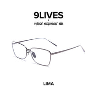 9Lives x Vision Express Lima in Gunmetal LIMAGUNMTL62 - Vision Express Optical Philippines