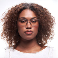 9Lives x Vision Express Lima in Silver LIMASLVR62BRN - Vision Express Optical Philippines