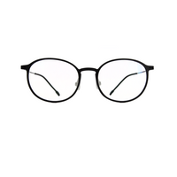 Tonysame Unisex Black Plastic Round LPT185/BM - Vision Express Optical Philippines