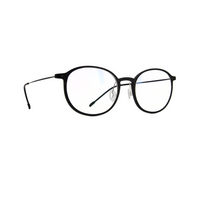 Tonysame Unisex Black Plastic Round LPT185/BM - Vision Express Optical Philippines