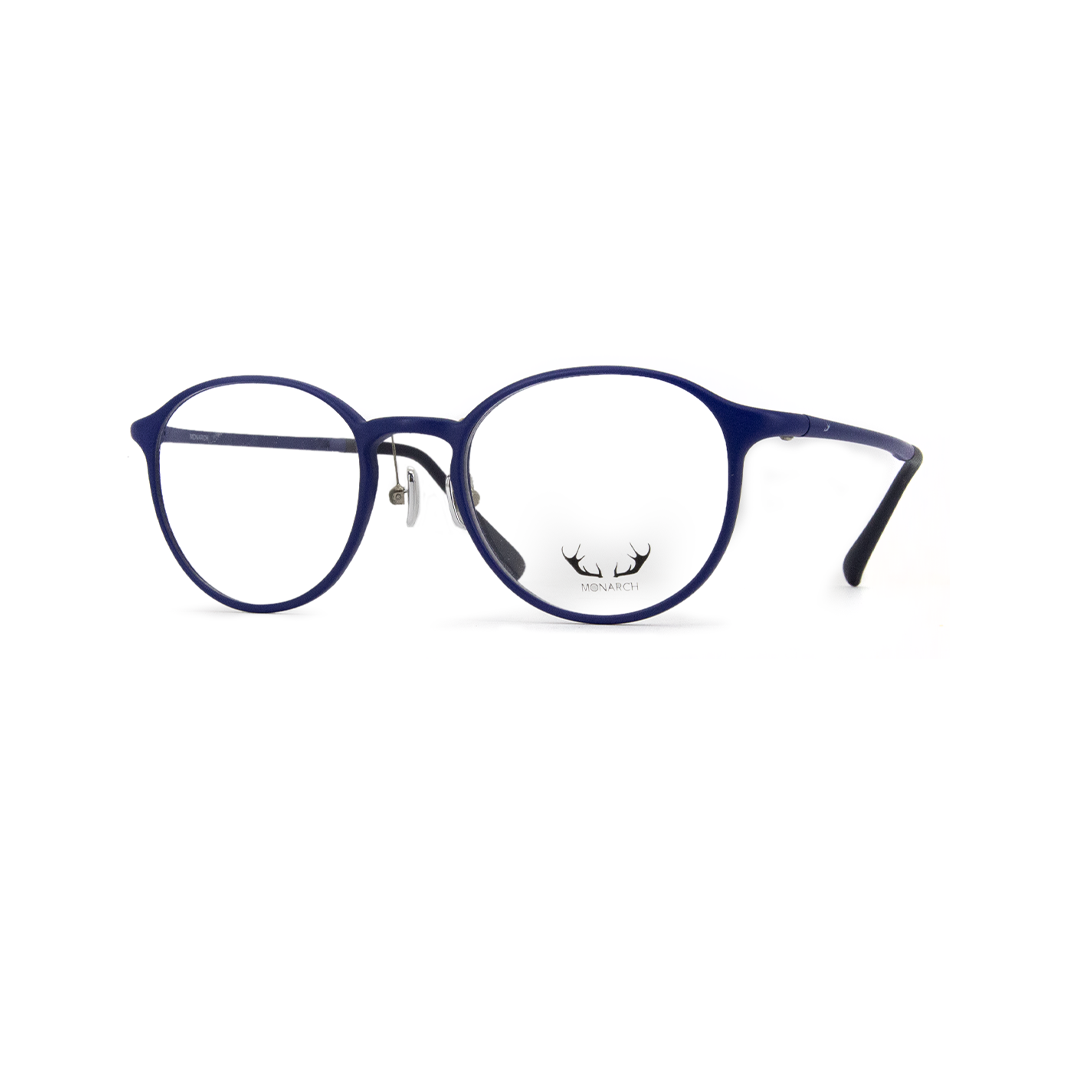 Monarch Man Blue Plastic Round MC DY1862/C3 - Vision Express Optical Philippines