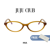 Juju Club Mia in Honey Amber - Vision Express Optical Philippines