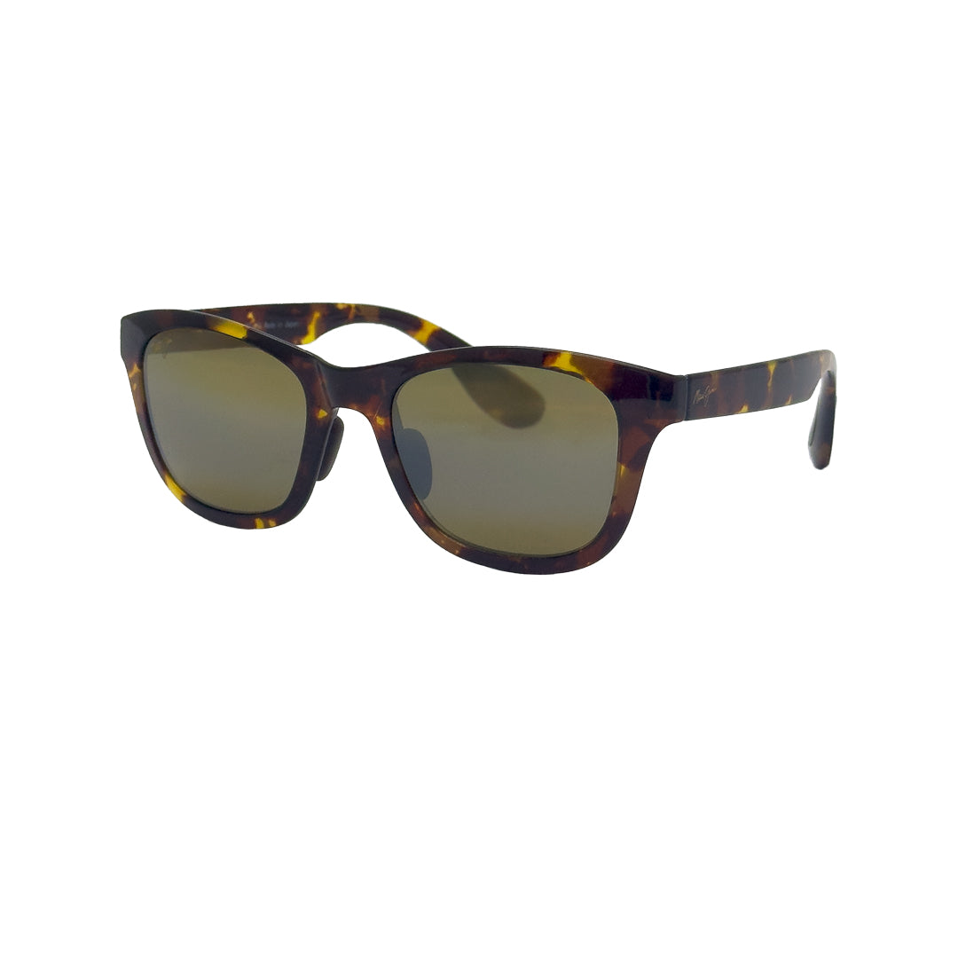 Maui Jim Men's Tortoise Plastic Square Sunglasses MJ434/10L HANA BAY - Vision Express Optical Philippines