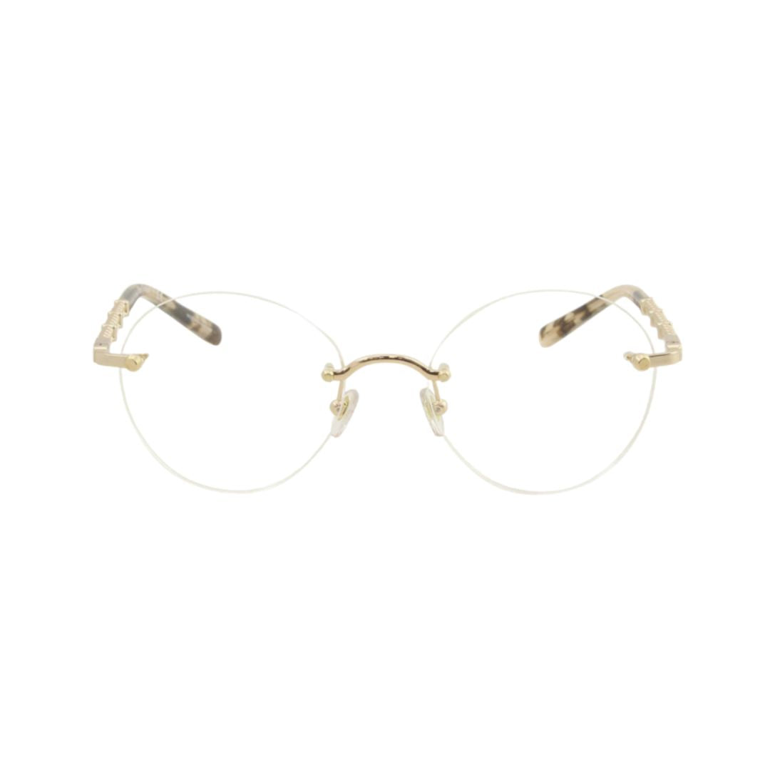 Michael Kors Women's Gold Metal Round Eyeglasses MK3037/1108 - Vision Express Optical Philippines