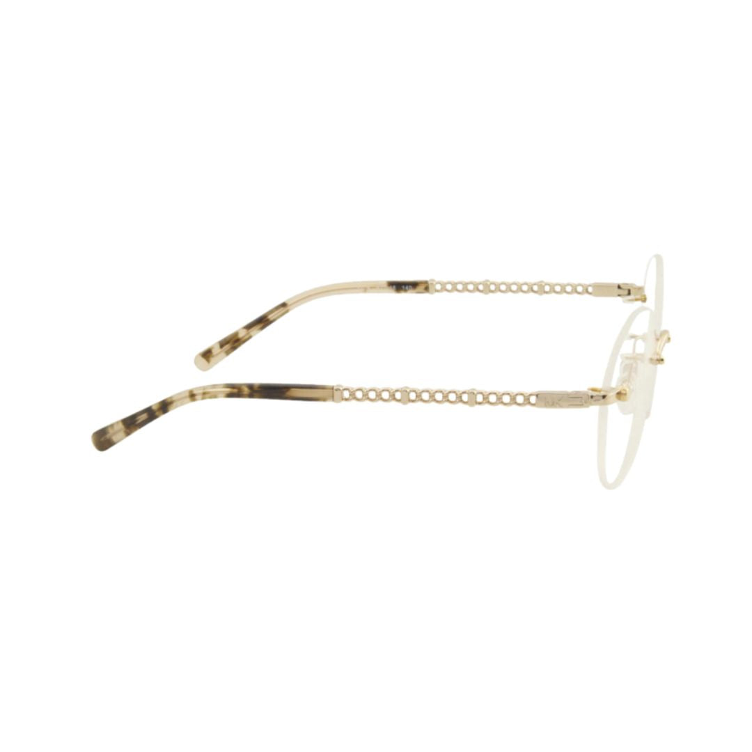 Michael Kors Women's Gold Metal Round Eyeglasses MK3037/1108 - Vision Express Optical Philippines