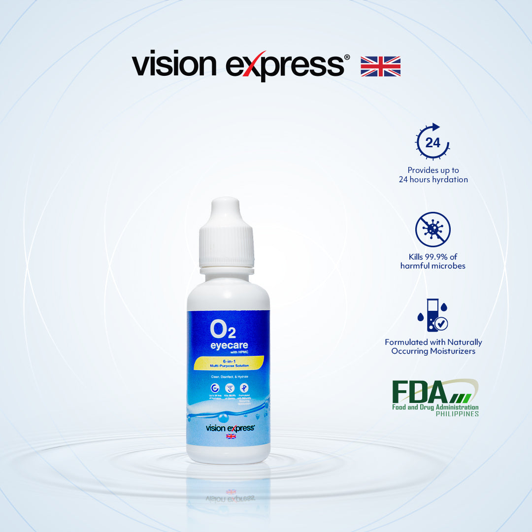 O2 Eyecare Contact Lens Solution 30ml
