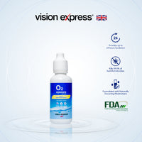 O2 Eyecare Contact Lens Solution 30ml - Vision Express Optical Philippines