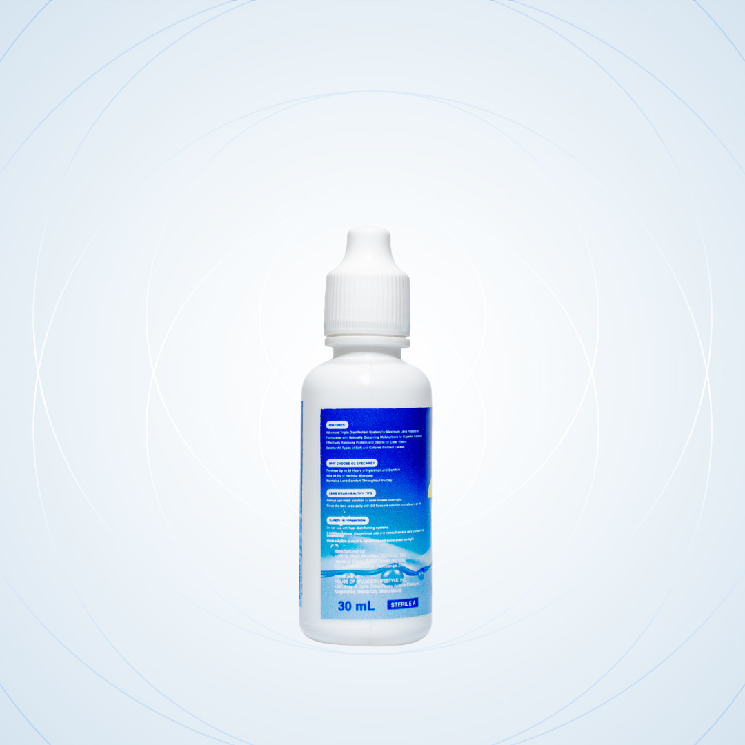 O2 Eyecare Contact Lens Solution 30ml - Vision Express Optical Philippines