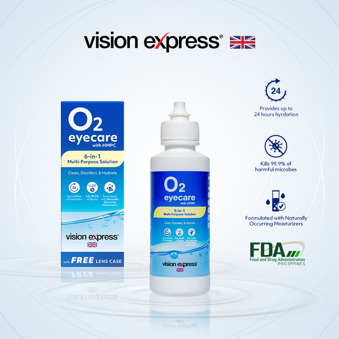 O2 Eyecare Contact Lens Solution 90ml