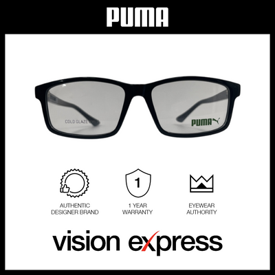 Puma Men's Black Plastic Square Eyeglasses PE0192OA00155 - Vision Express Optical Philippines