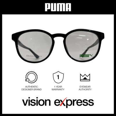 Puma Unisex Black Plastic Round Eyeglasses PE0194OA00152 - Vision Express Optical Philippines