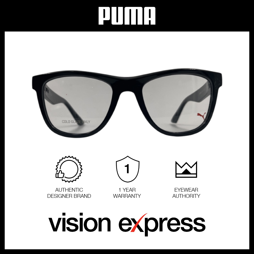 Puma Unisex Black Plastic Round Eyeglasses PU0404O00154 - Vision Express Optical Philippines