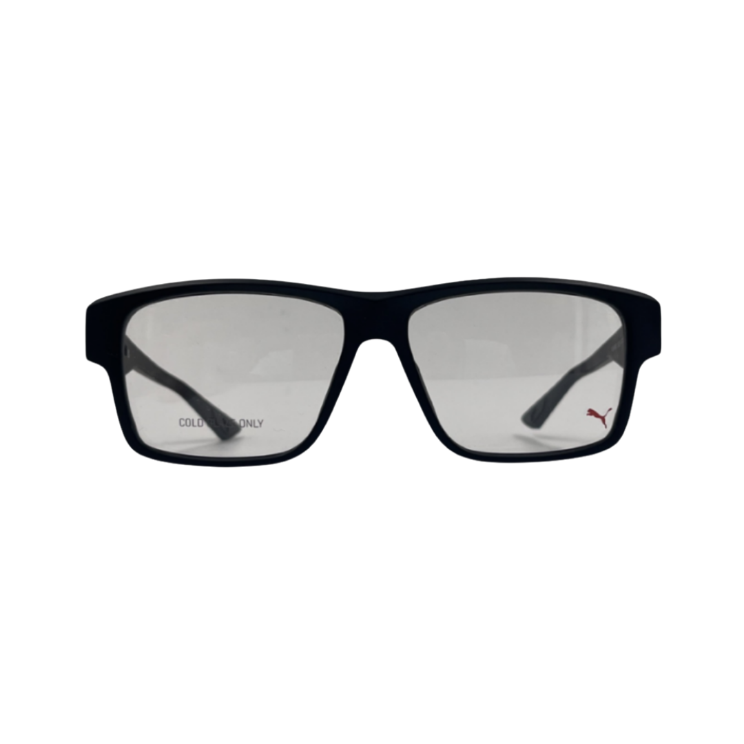 Puma Men's Black Square Eyeglasses PU0408O00257 - Vision Express Optical Philippines