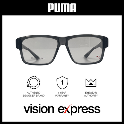 Puma Men's Grey Plastic Square Eyeglasses PU0408O00357 - Vision Express Optical Philippines