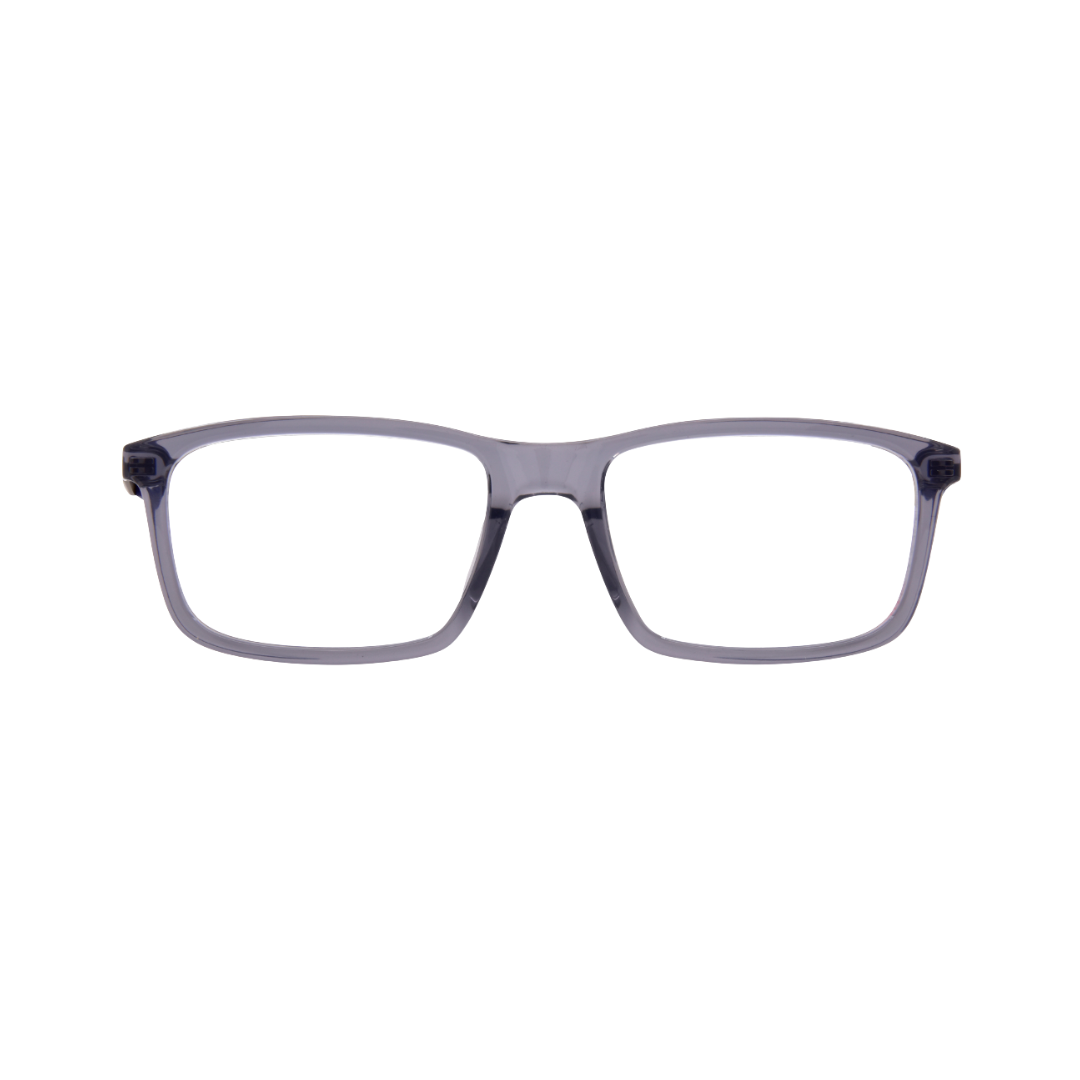 Puma Men's Grey Square Eyeglasses PU0418O00255