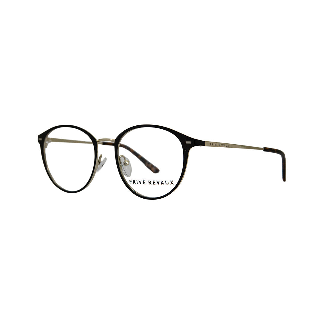 Prive Revaux Brown Metal Round Eyeglasses PV106992FG450 - Vision Express Optical Philippines
