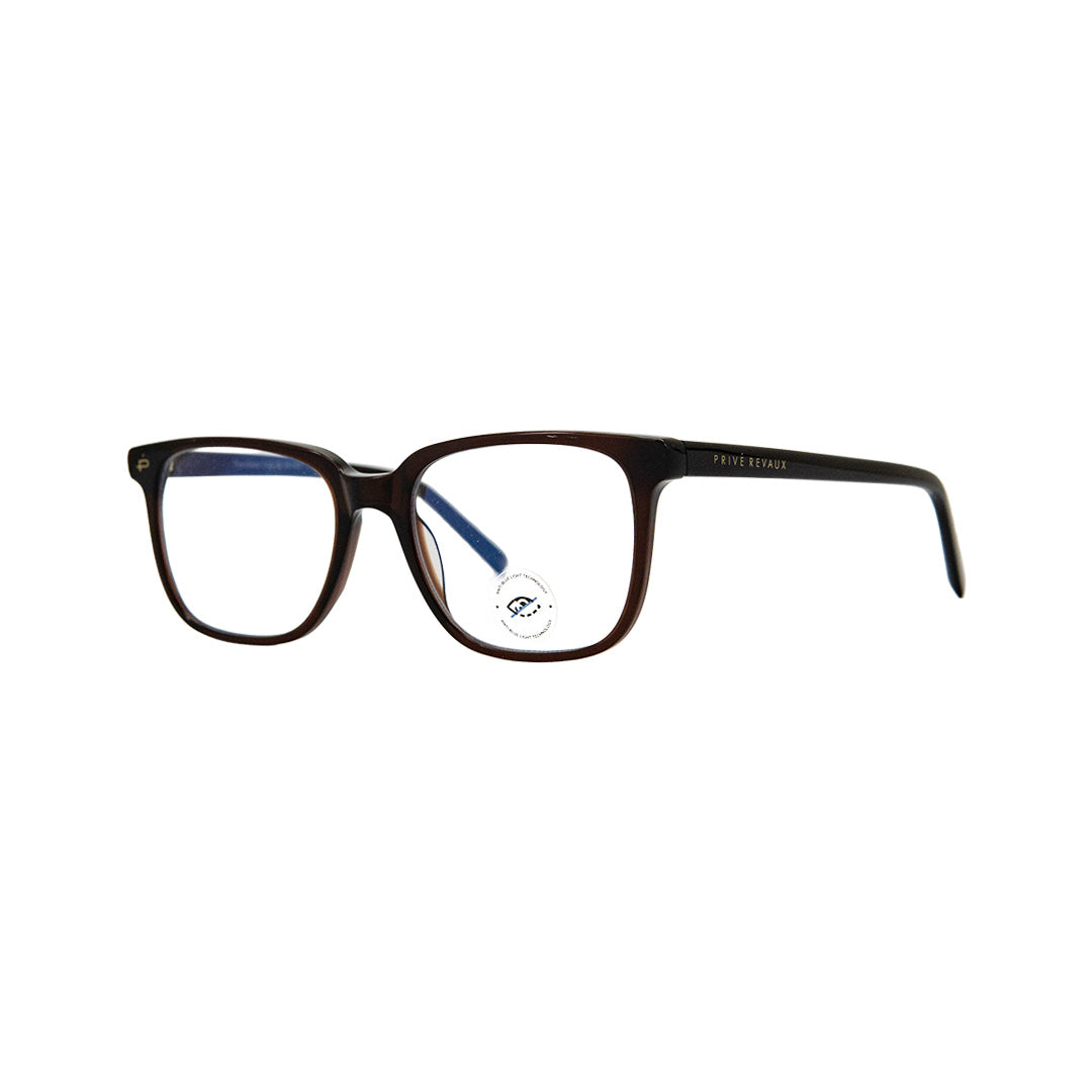 Prive Revaux Brown Square Eyeglasses PVGRANTC1052 - Vision Express Optical Philippines