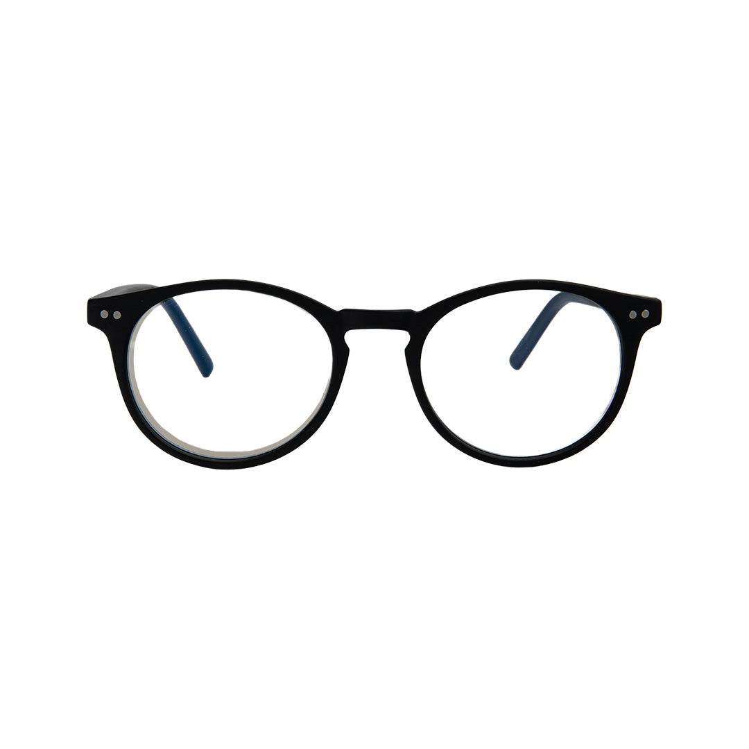 Prive Revaux Black Acetate Round Eyeglasses PVMAESTROC9049 - Vision Express Optical Philippines