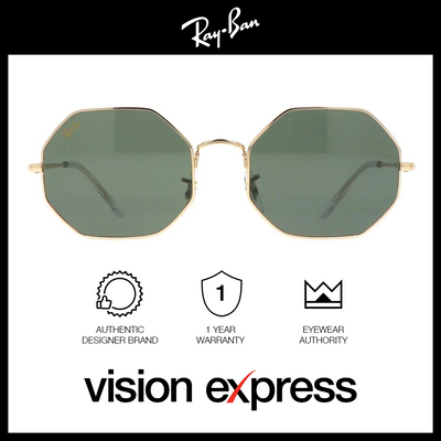 Ray-Ban Unisex Gold Metal Irregular Sunglasses RB1972/9196/31 - Vision Express Optical Philippines
