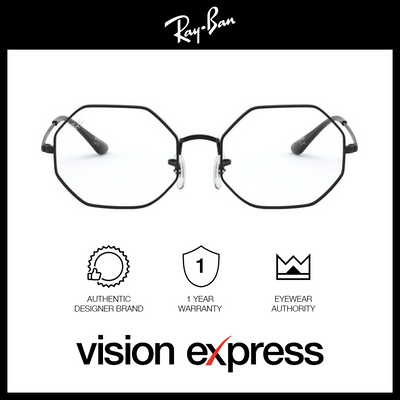 Ray-Ban Unisex Black Metal Irregular Eyeglasses RB1972V/2509_51 - Vision Express Optical Philippines