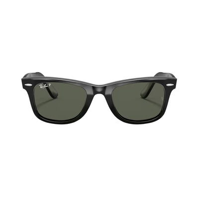 Ray-Ban Unisex Glossy Black Plastic Wayfarer Sunglasses RB2140F/901 - Vision Express Optical Philippines