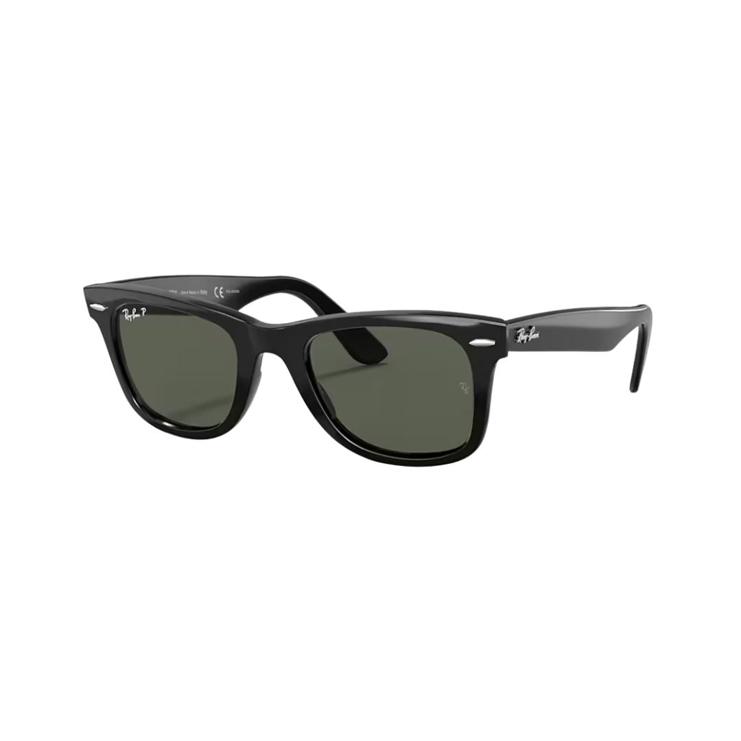 Ray-Ban Unisex Glossy Black Plastic Wayfarer Sunglasses RB2140F/901 - Vision Express Optical Philippines