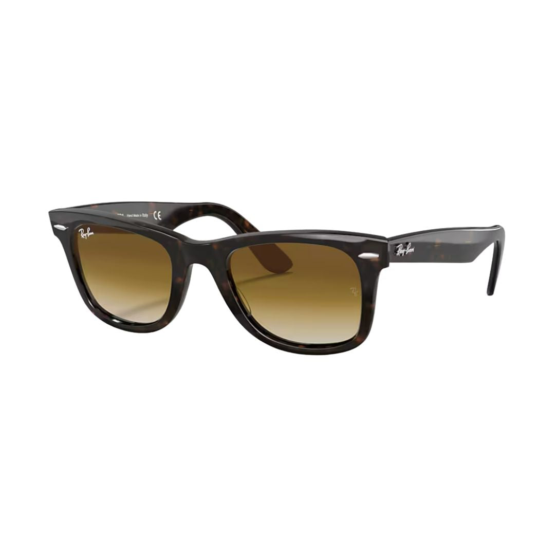 Ray-Ban Tortoise Acetate Square Wayfarer Sunglasses RB2140F/902 - Vision Express Optical Philippines