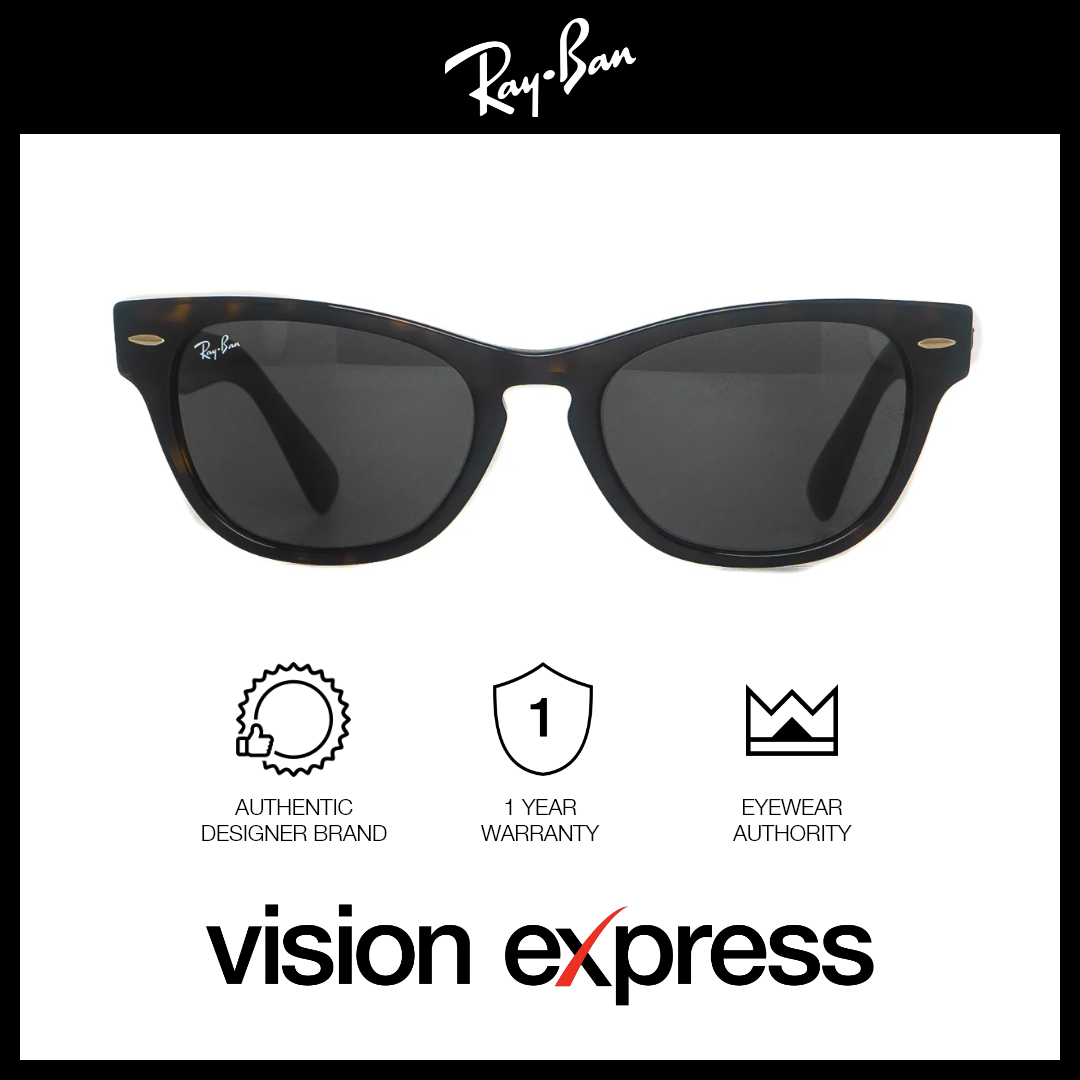 Ray-Ban Unisex Black Plastic Irregular Sunglasses RB2201902B154 - Vision Express Optical Philippines