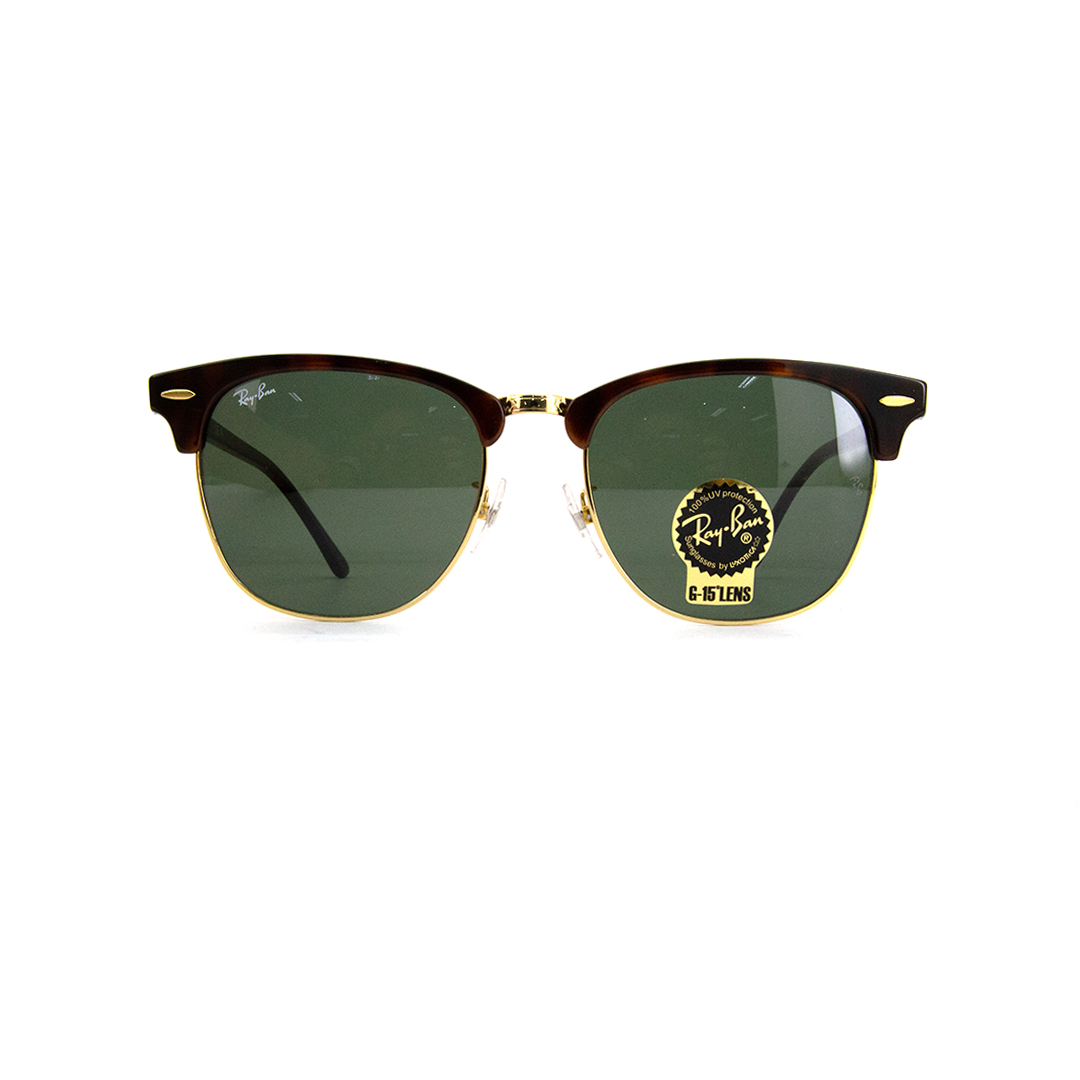 Rayban Unisex Tortoise Metal Clubmaster RB3016F/W0366 - Vision Express Optical Philippines