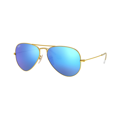 Ray-Ban Matte Gold Metal Aviator Sunglasses RB3025/112/17 - Vision Express Optical Philippines