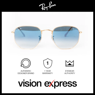 Ray-Ban Unisex Grey Metal Irregular Sunglasses RB35480013F54 - Vision Express Optical Philippines