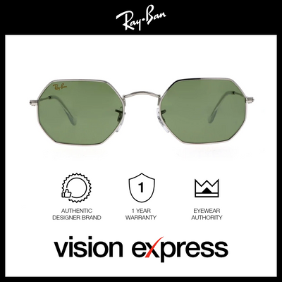 Ray-Ban Unisex Silver Metal Irregular Sunglasses RB3556/9198/4E - Vision Express Optical Philippines