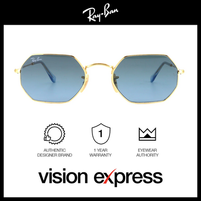 Ray-Ban Unisex Gold Metal Irregular Sunglasses RB3556N/9123/3M - Vision Express Optical Philippines