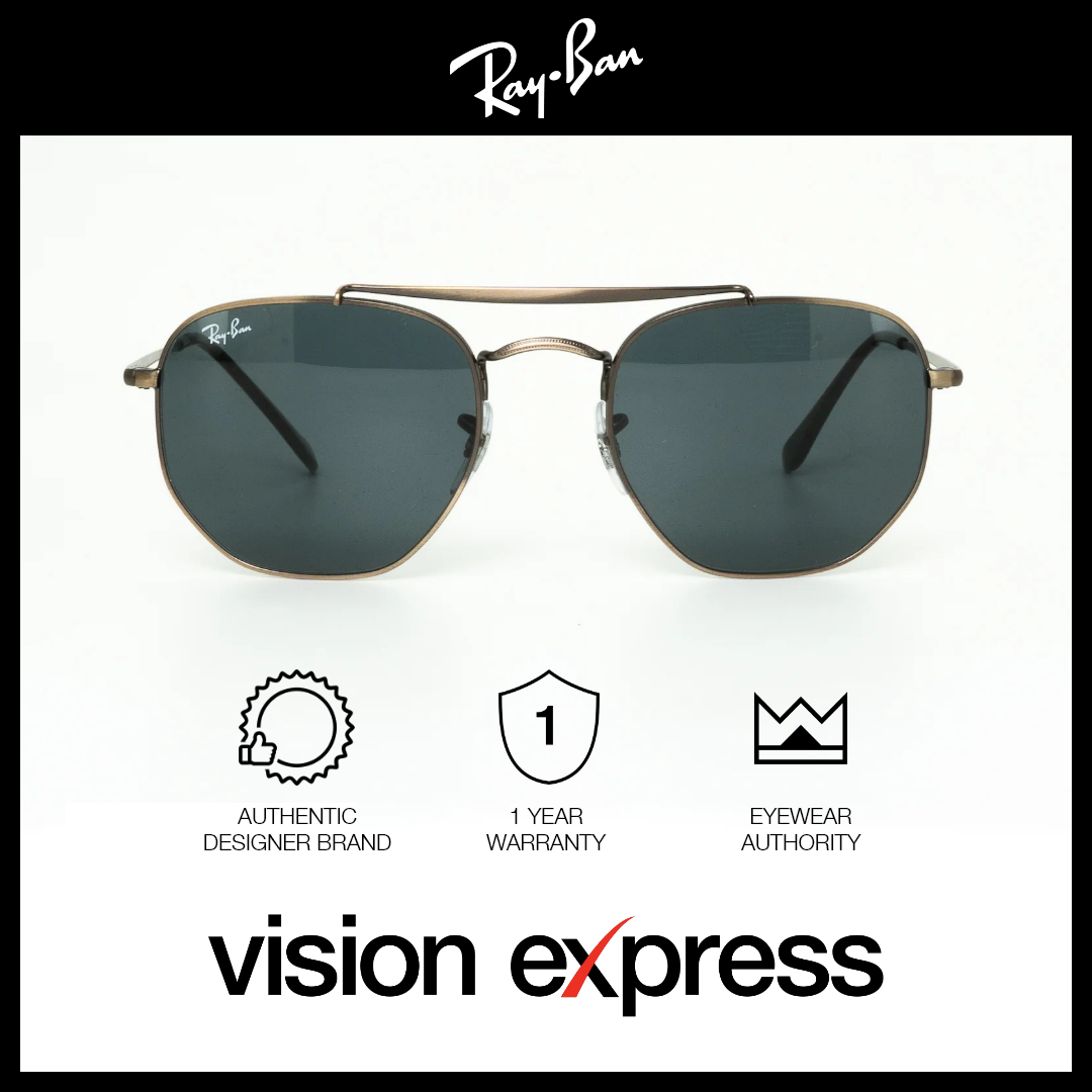 Ray-Ban Unisex Bronze Metal Irregular Sunglasses RB36489230R554 - Vision Express Optical Philippines