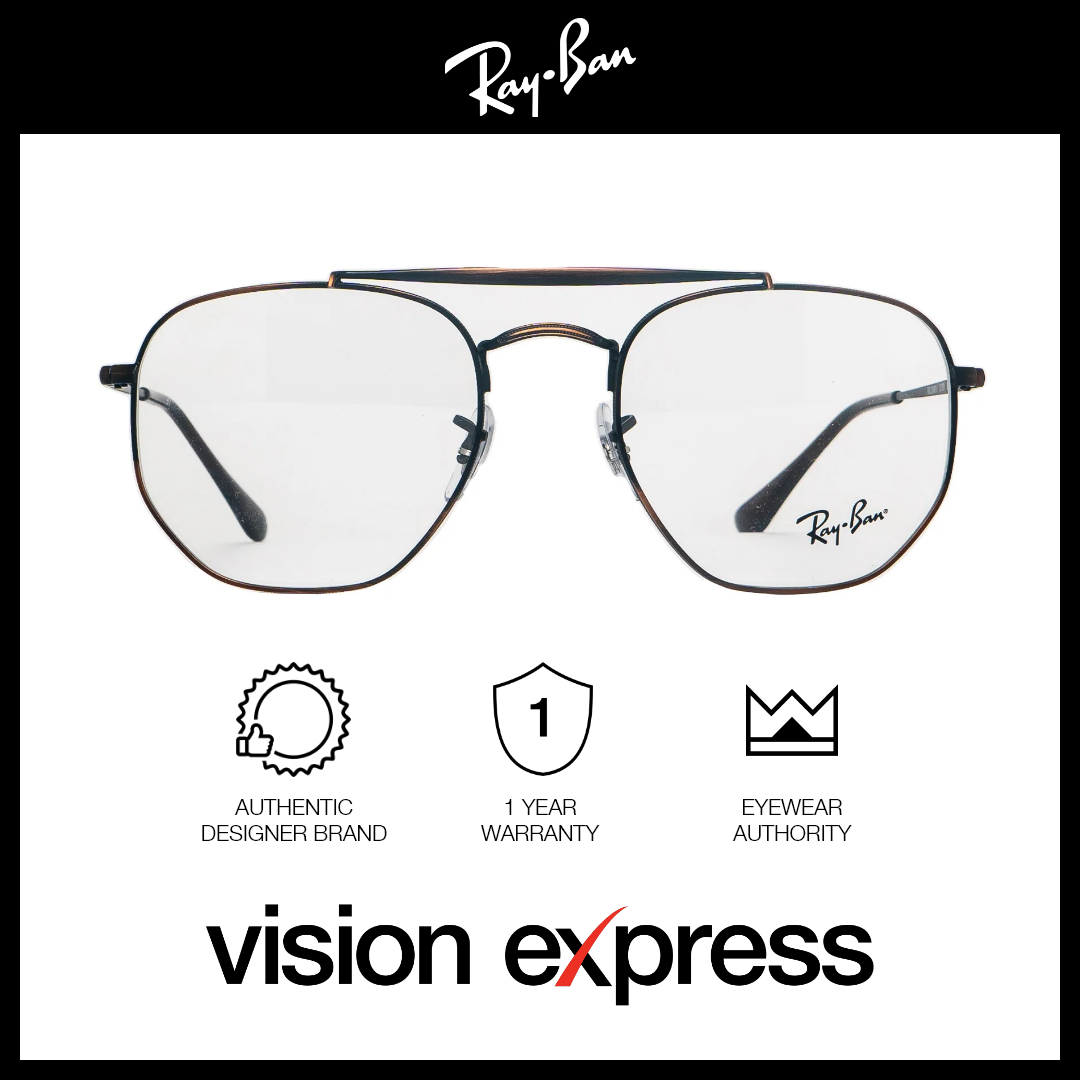 Ray-Ban Unisex Copper Metal Irregular Eyeglasses RB3648V312054 - Vision Express Optical Philippines