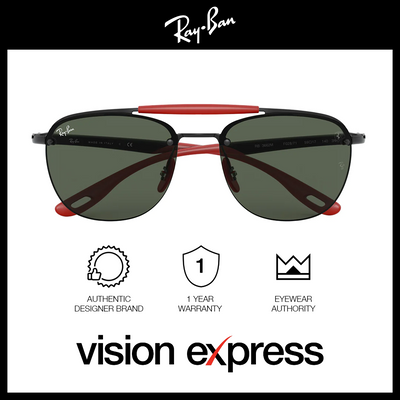 Ray-Ban Unisex Black Carbon Fiber Square Sunglasses RB3662M/F028/71 - Vision Express Optical Philippines